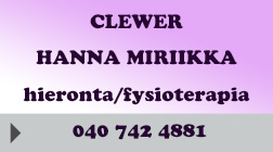 Clewer Hanna Miriikka