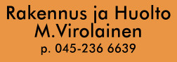 Rakennus ja Huolto M.Virolainen
