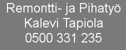Remontti- ja Pihatyö Tapiola Kalevi