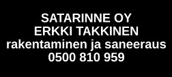 Satarinne Oy / Erkki Takkinen