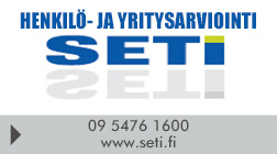 Henkilö- ja yritysarviointi Seti Oy